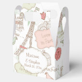 愛の鳥の鳥かご愛好家パリエッフェルタワー フェイバーボックス (オープン)