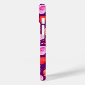 愛の鳥アートハートピンク紫色の赤 Case-Mate iPhoneケース (裏面 / 左)