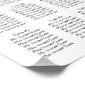 愛の鳥ブルー ポスター (角)