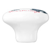 愛の鳥ペンギンカップルThunder_Cove セラミックノブ (側面)