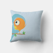 愛の鳥1枕 クッション (裏面)