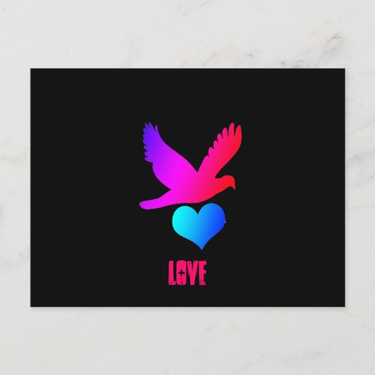 愛の鳥2, ポストカード (正面)