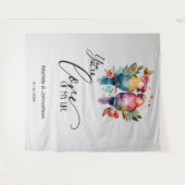 愛の鳥。お前は俺の命を愛してる！ タペストリー (正面(横))