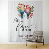 愛の鳥。お前は俺の命を愛してる！ タペストリー (インサイチュ)