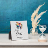 愛の鳥。お前は俺の命を愛してる！ フォトプラーク (インサイチュ)