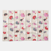 愛の鳥 キッチンタオル (横)