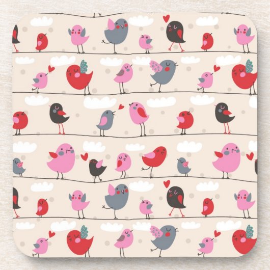 愛の鳥 コースター (正面)