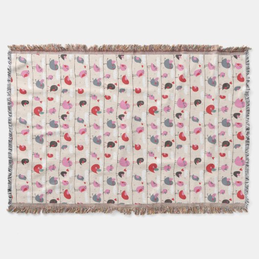 愛の鳥 スローブランケット (正面)