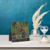 愛の鳥 –  フォトプラーク (インサイチュ)