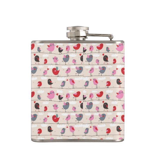 愛の鳥 フラスク (裏面)