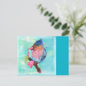 「愛の鳥」ポストカード©シーナ・パイク ポストカード (スタンド正面)