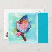 「愛の鳥」ポストカード©シーナ・パイク ポストカード (正面/裏面)