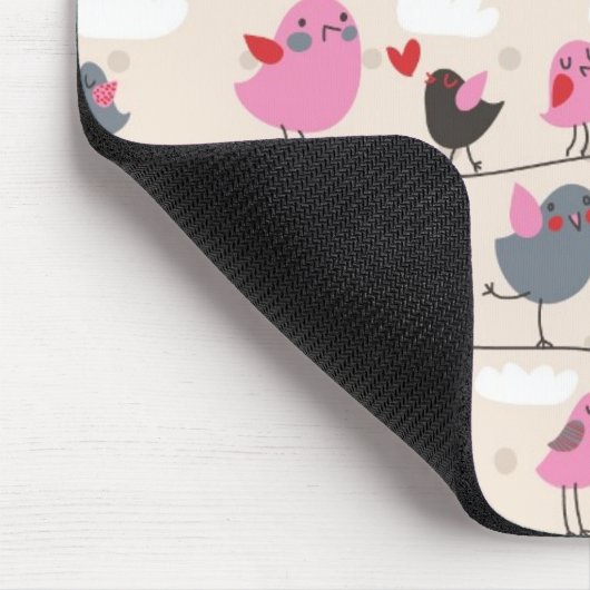 愛の鳥 マウスパッド (コーナー)