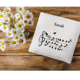 愛の鳥，家族に追加することを期待して クッション