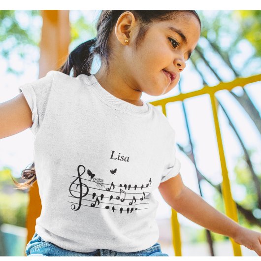 愛の鳥，家族に追加することを期待して トドラーTシャツ