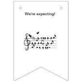 愛の鳥，家族に追加することを期待して バンティングフラッグ (第2の旗)