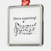 愛の鳥,家族に追加することを期待して メタルオーナメント (左)