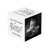 愛の鳥，家族への追加を期待 フォトキューブ (裏面アングル)