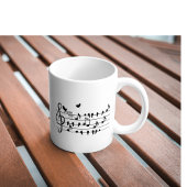 愛の鳥，家族への追加を期待 マグカップ