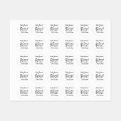 愛の鳥，家族への追加を期待 ラベル (シート)