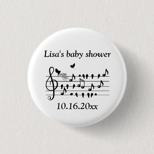 愛の鳥,家族への追加を期待 缶バッジ (正面)