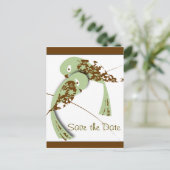 愛の鳥、日付を保存 案内ポストカード (スタンド正面)