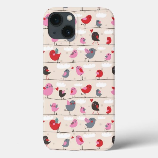 愛の鳥 Case-Mate iPhoneケース (裏面)