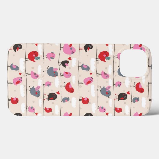 愛の鳥 Case-Mate iPhoneケース (裏面 (横))