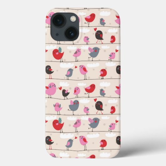愛の鳥 Case-Mate iPhoneケース (裏面)