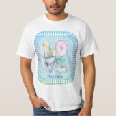愛の鳩Tシャツ Tシャツ (正面)