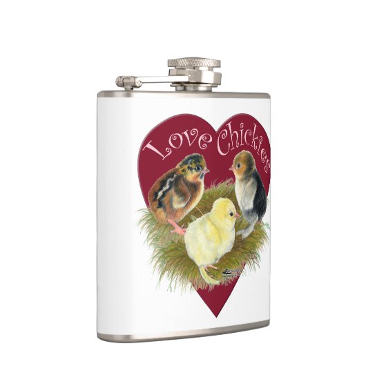 愛の鶏 フラスク (右)