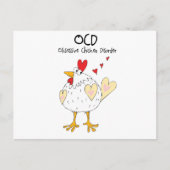 愛の鶏 ポストカード (正面)