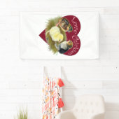 愛の鶏 横断幕 (インサイチュ)