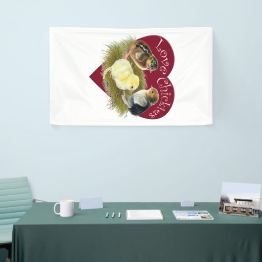 愛の鶏 横断幕 (トレードショー)