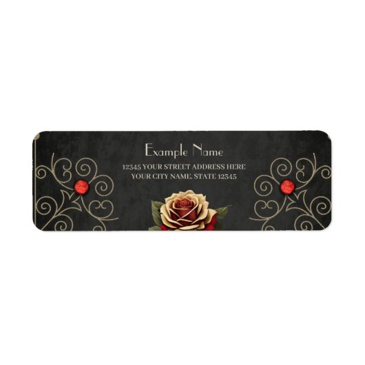 愛の黄金の瞬間。 ラベル (正面)