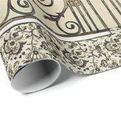 愛の2匹の猫 ラッピングペーパー (ロールコーナー)