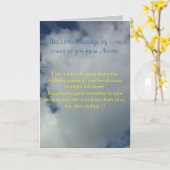 『愛の2』の小さなメッセージ、グリーティングカード カード (黄色い花)