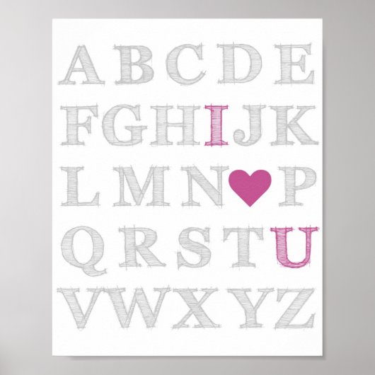 愛のABC ポスター (正面)