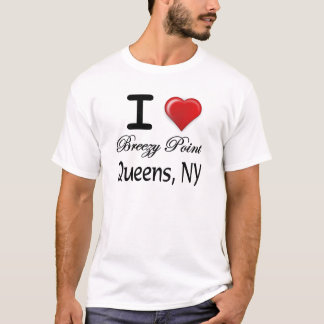 愛のBreezy Point Queens NY リリーフシャツ Tシャツ