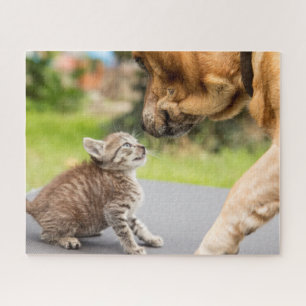 愛のGettyのイメージ 犬及び猫 ジグソーパズル