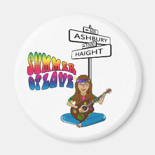 愛のHaight Ashburyの夏 マグネット