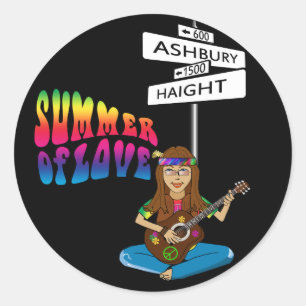 愛のHaight Ashburyの夏 ラウンドシール