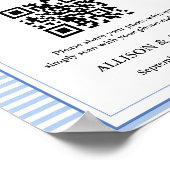 愛のQRコードをキャプチャす結婚る ポスター (角)