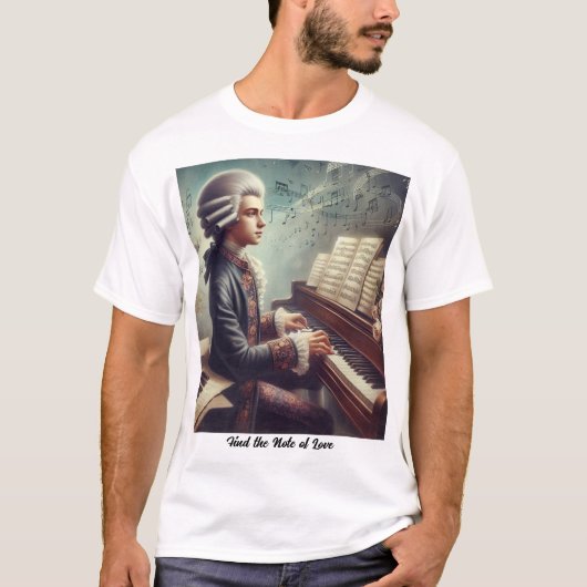 愛のTシャツのノートを見つける Tシャツ (正面)