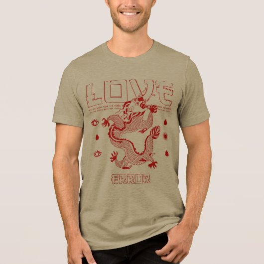 愛のTシャツデザイン トライブレンドTシャツ (正面)