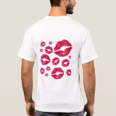 『愛のTシャツ包まれたinハグ』 🤗💖 Tシャツ (裏面)