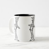 愛のTinman ツートーンマグカップ (正面左)