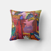 愛のVasily Kandisnkyの庭 クッション (裏面)