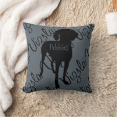 愛のVizsla枕 クッション (ブランケット)