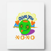 愛のXOXOアフリカ フォトプラーク (正面)